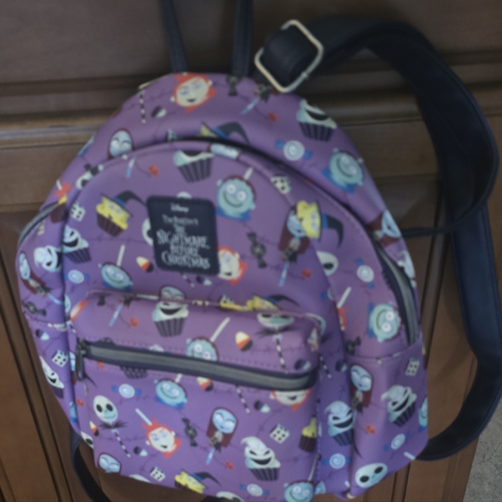 Disney The Nightmare Before Christmas Mini Backpack - Purple